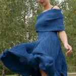 Blaues Kleid