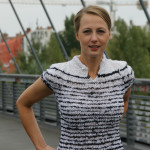 Kleid schwarz / weiss